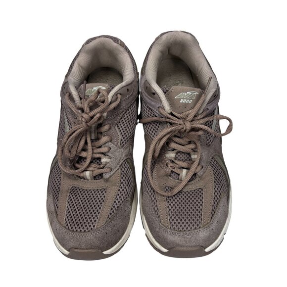 Avia Mens 5000 Athletic Sneakers Size 9 Brown Leather & Mesh Running Shoes - Picture 4 of 8